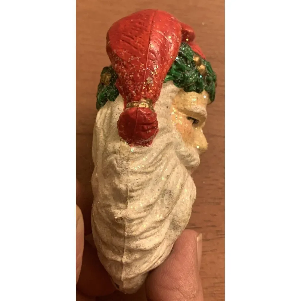 Vintage Victorian Santa Clause Christmas St. Nicholas Old World Holiday Ornament